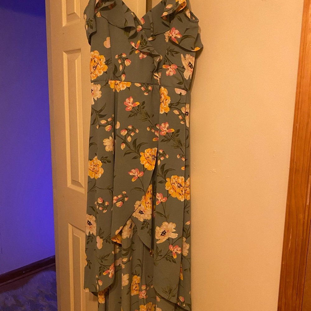 Size large floral summer dress